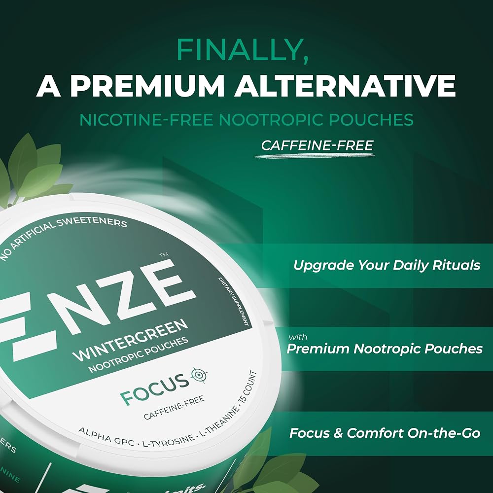 NZE Focus Nootropic Pouches