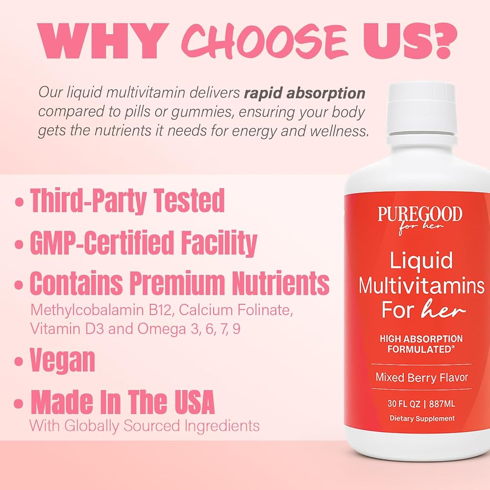 PureGood Women’s Liquid Multivitamin