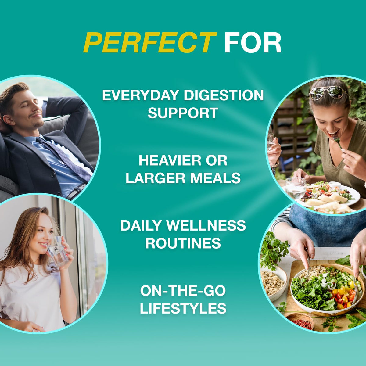 GHT Global Health Trax Active Digestive Enzymes - 90 Capsules - image 4