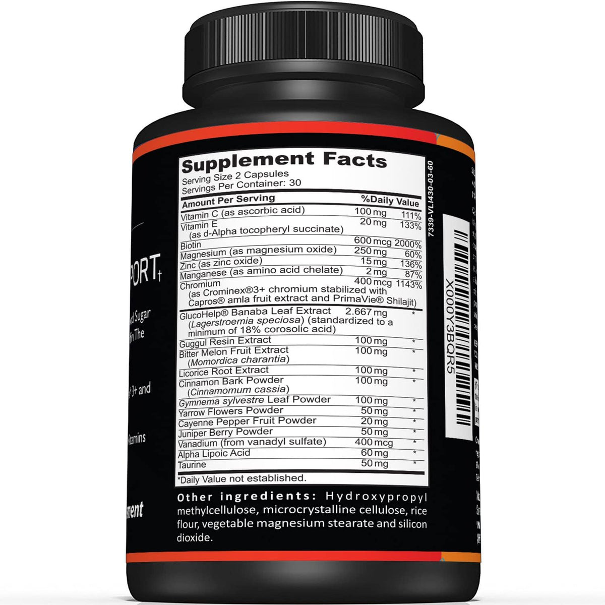 Sunergetic Blood Sugar Support Supplement - 60 Capsules - image 4