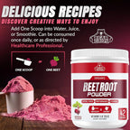 Bear Grips Organic Beet Root Powder - 7.4 Ounce - image 6