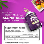 Nutrivein Premium Zinc - High-Absorption Zinc Supplements
