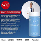Sol Nutrition Relax Me Capsules for Stress Relief - 60 Count - image 3