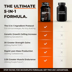 Enhanced Labs Muscle Pro 5-in-1 Muscle Builder - 120 Capsules - image 7