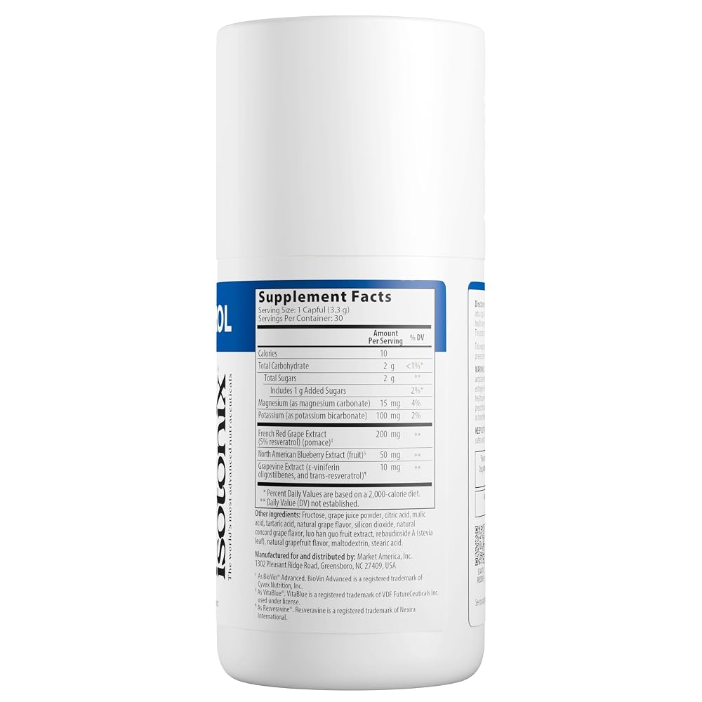 Isotonix Resveratrol Trans-Resveratrol Antioxidant - 30 Servings - image 4