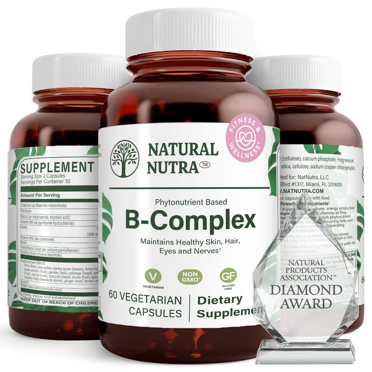 Natural Nutra Vitamin B Complex with Niacin Parent