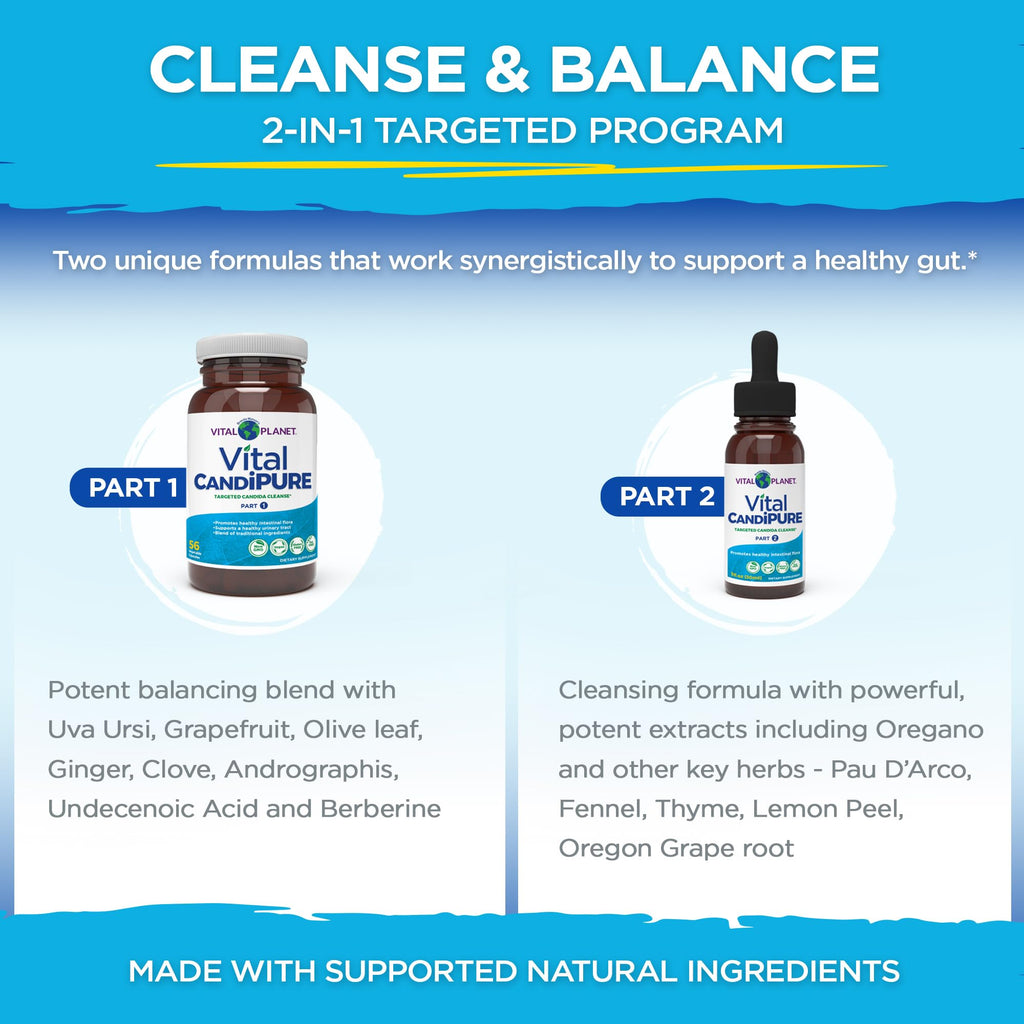 Vital Planet Vital CandiPURE Intestinal Cleanse - 14 Day Kit - image 3