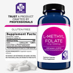 MD.LIFE MD. Life L-Methylfolate 5 mg Professional Grade - 30 Capsules - image 6