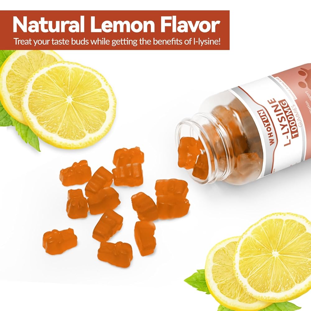 Whoyun L-Lysine 1000mg Gummies