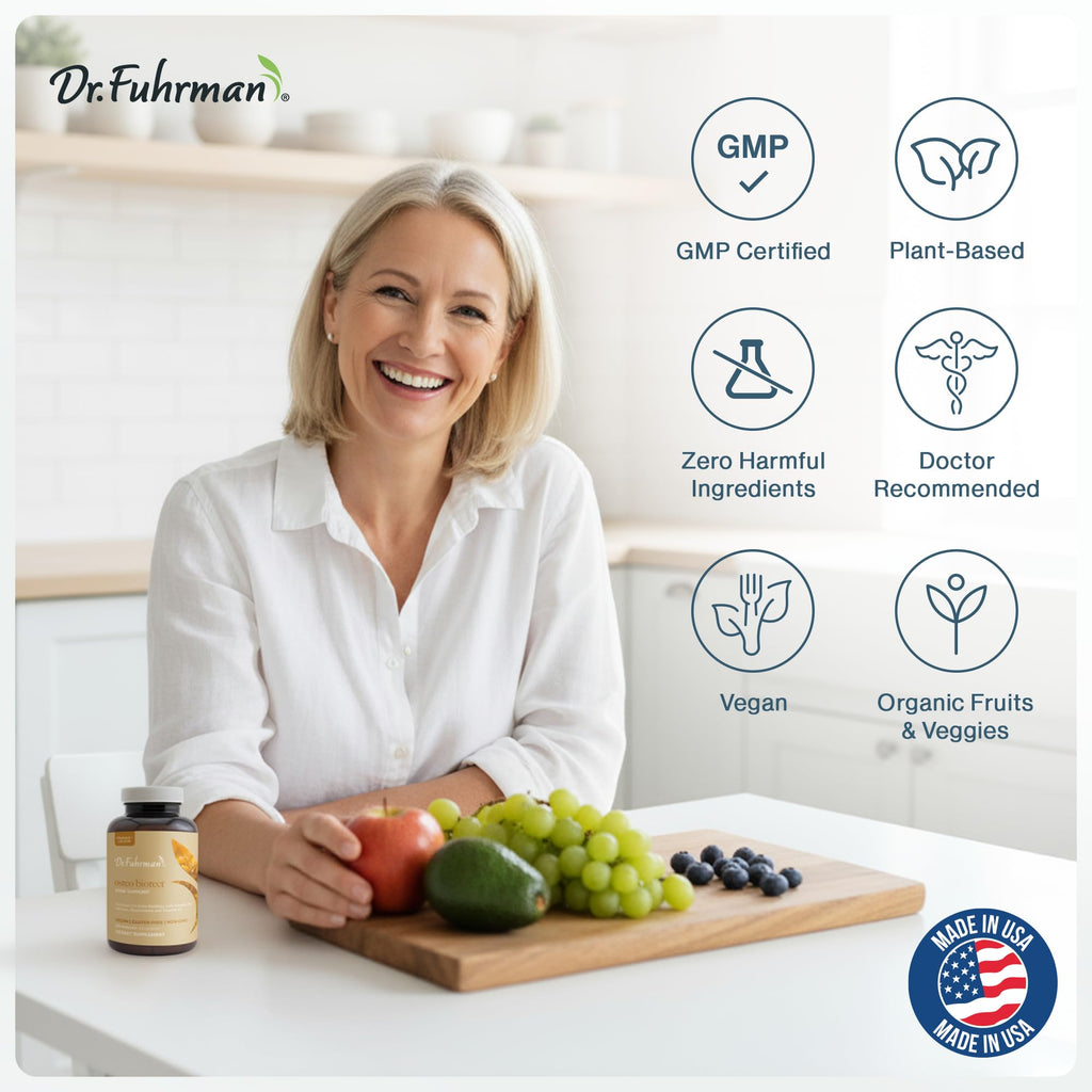 Dr. Fuhrman Osteo-Biotect Organic Calcium Bone Health - 120 Capsules - image 6