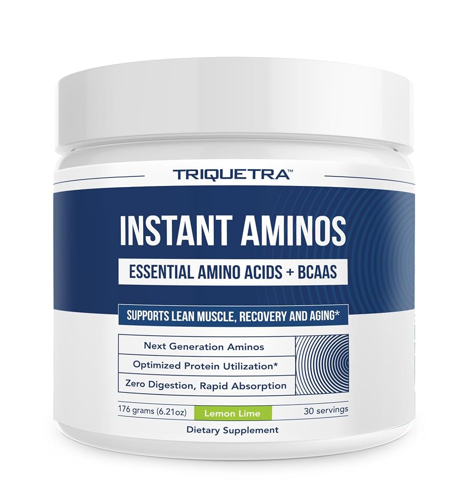 Triquetra Health Instant Aminos - EAA+BCAA - 10 Essential Amino Acids