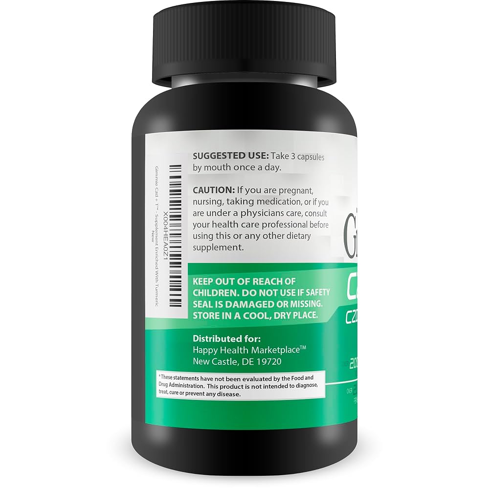 Happy Health Marketplace Gimmie CZD + T Immune Support - 90 Capsules - image 3