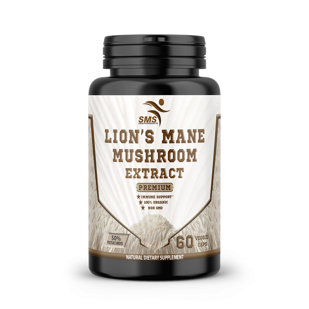 SMSHEALTHPRODUCTS.com Lion's Mane Mushroom Brain Support