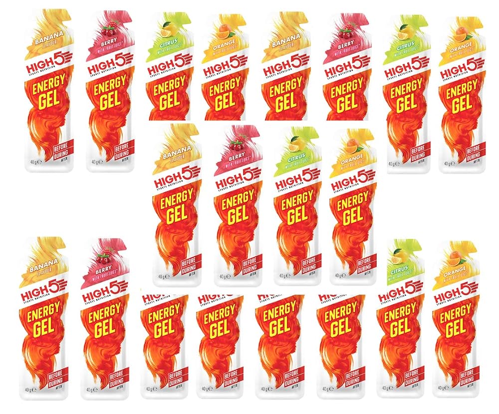 HIGH5 Energy Gel Mixed Flavour Box - 20 x 40g