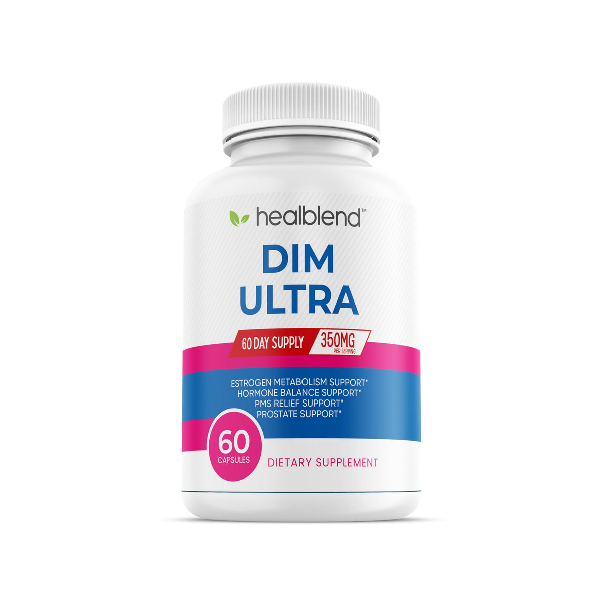 healblend DIM Ultra 350mg Hormone Balance Support - 60 Capsules