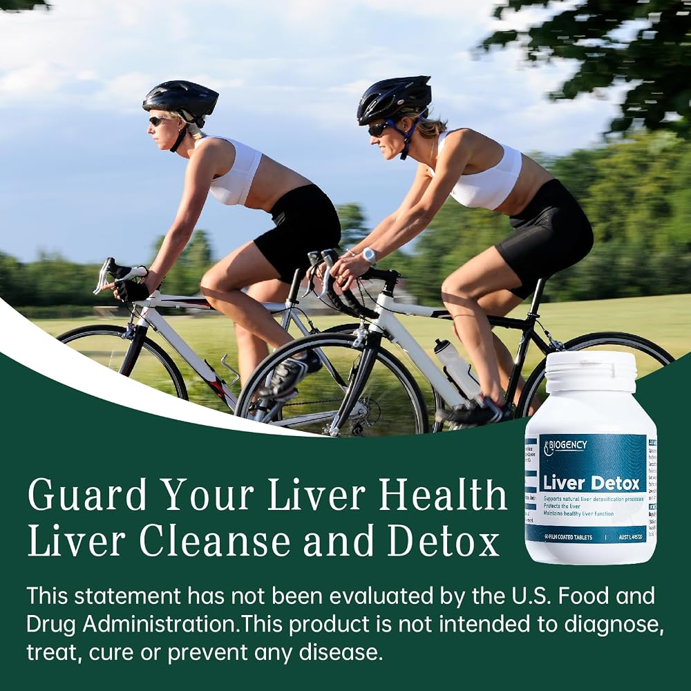 Biogency Liver Detox Cleanse Recovery Formula Herbal Support - 180 Tablets - image 5