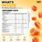GR Fuel Non-Stim Pre Workout Gummies, Tropical Blast