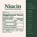 Nature's Bounty Niacin 500mg Flush Free - 120 Capsules - image 5