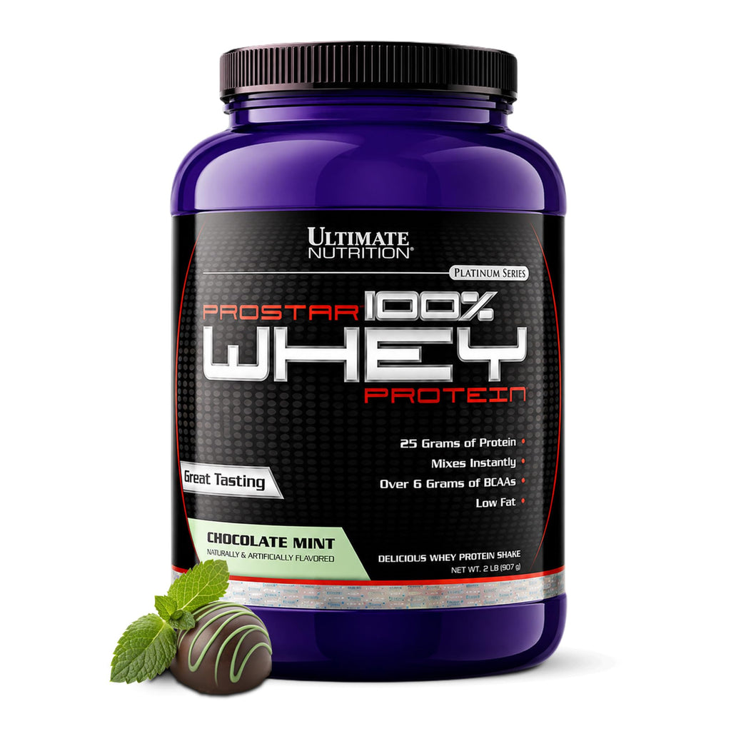 Ultimate Nutrition Prostar Whey Protein Isolate Powder for Muscle Gain