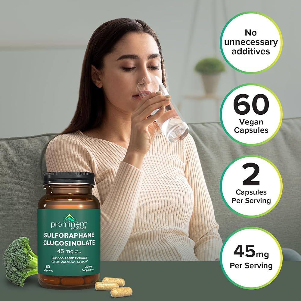 Prominent Nutrition Sulforaphane Glucosinolate 45 mg