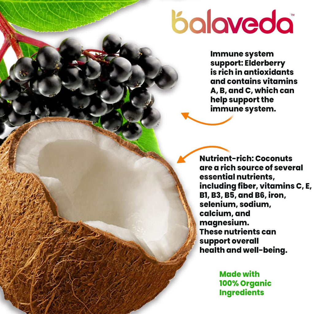 Balaveda Organic Wellness & Energy Shots Variety Pack