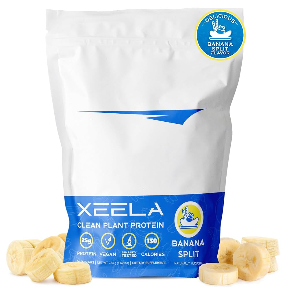 Xeela Plant Based Vegan Clean Protein Powder - Independently Tested