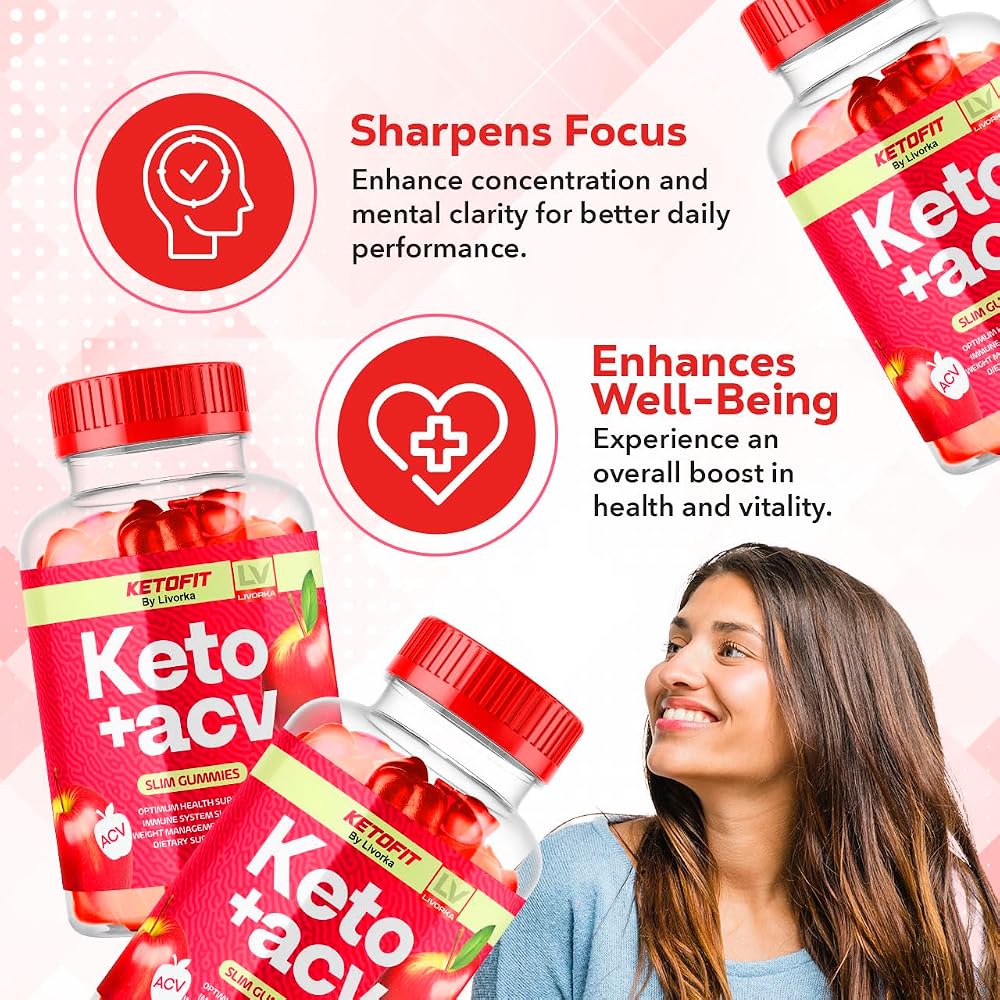 LIVORKA Ketofit ACV Keto Gummies - 120 Count (2 Pack) - image 4