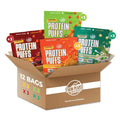 Twin Peaks Protein Puffs Keto Snack Garlic Parmesan - 12 Pack