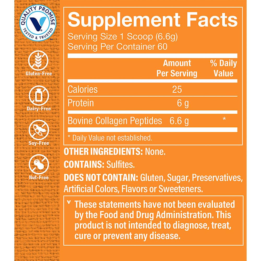 The Vitamin Shoppe Grass Fed Collagen Powder - 14 oz - image 3