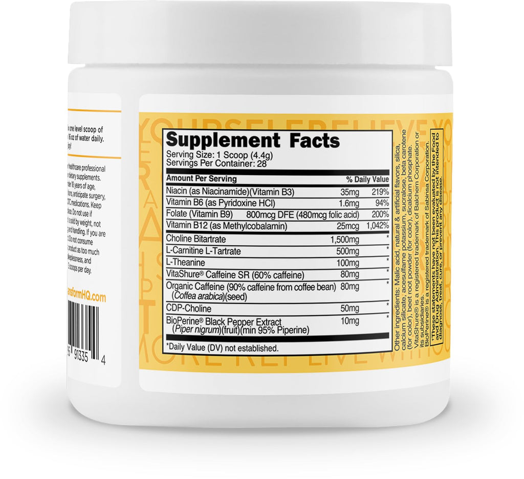 TransformHQ Everyday Boost Shot - Non-GMO, Gluten-Free