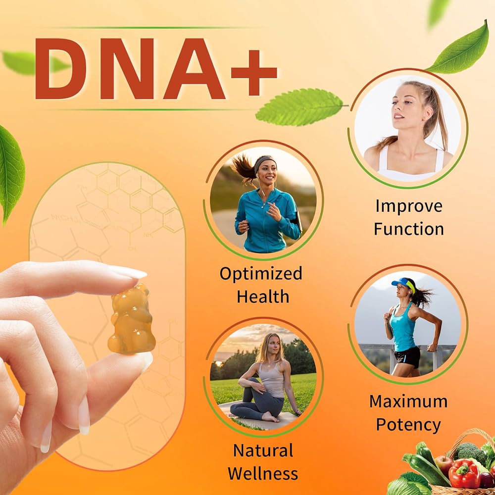 HEALOADING NAD+ Gummies with Resveratrol - 60 Count - image 3