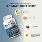 Performa Flex Turmeric Curcumin with Meriva - 60 Capsules - image 4