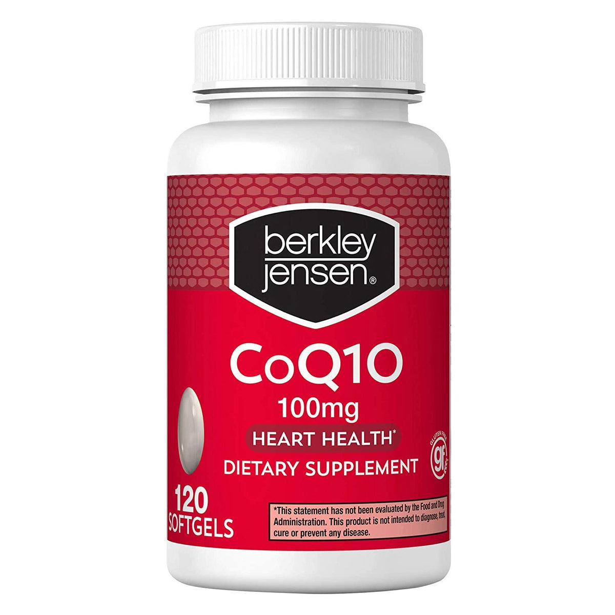 Berkley Jensen CoQ10 Softgels for Heart Health - 120 Softgels