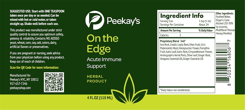 Peekay's on The Edge 4 fl oz - image 2