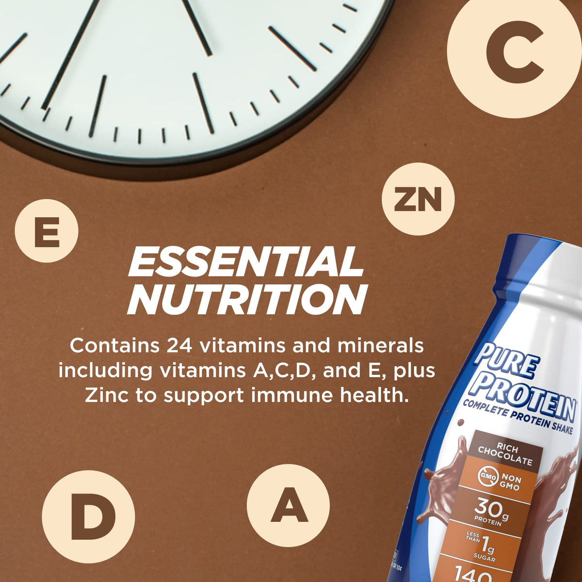 Pure Protein Chocolate Protein Shake 30g - 12 Pack - image 7