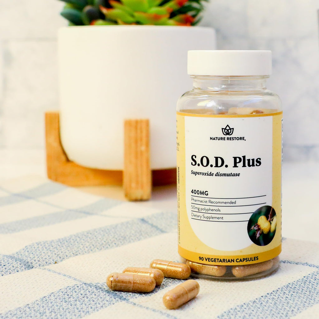 Nature Restore Superoxide Dismutase (SOD) Supplement - 90 Capsules - image 2