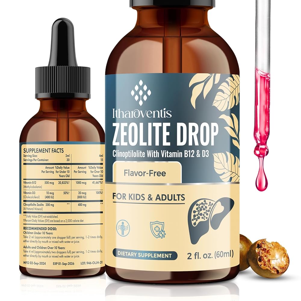 Itharoventis Zeolite with B12, D3