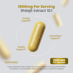 Dorado Nutrition Shilajit Capsules 1000mg - 150 Capsules - image 4