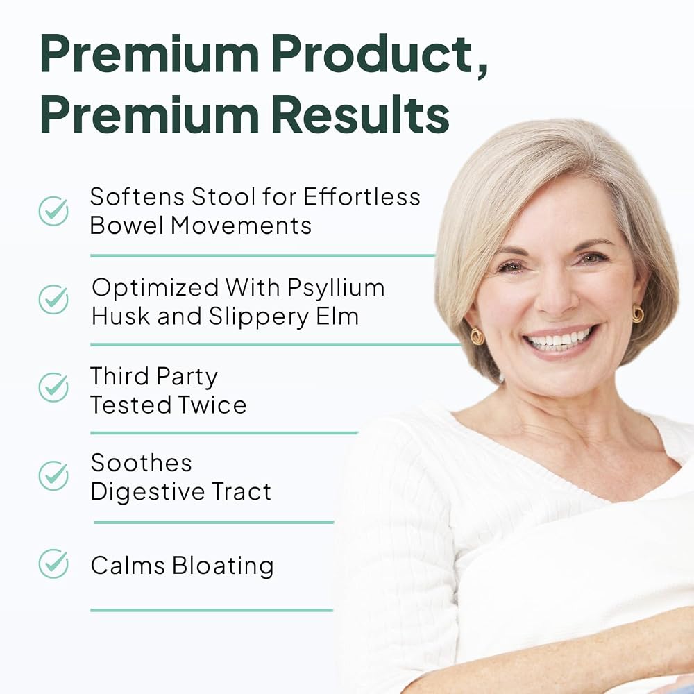 Organics Ocean Better Fiber - Daily Fiber Supplement - Soften Stool