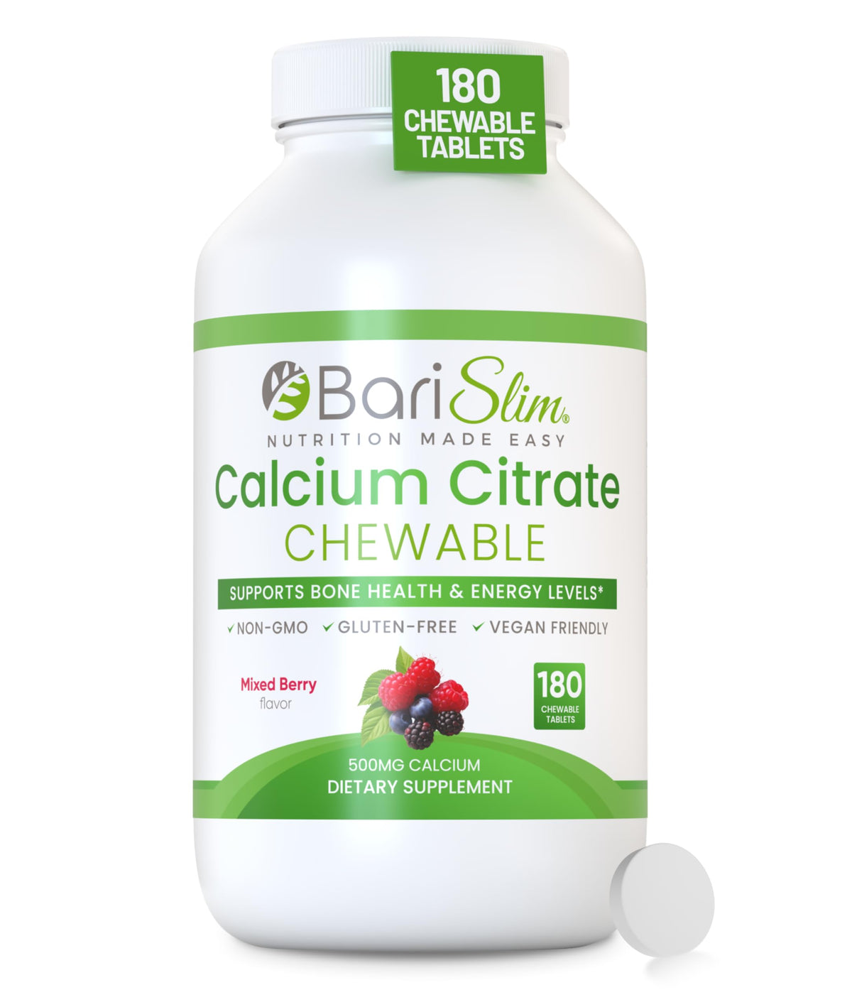 BariSlim Bariatric Calcium Citrate with Magnesium and Vitamin D Tabs