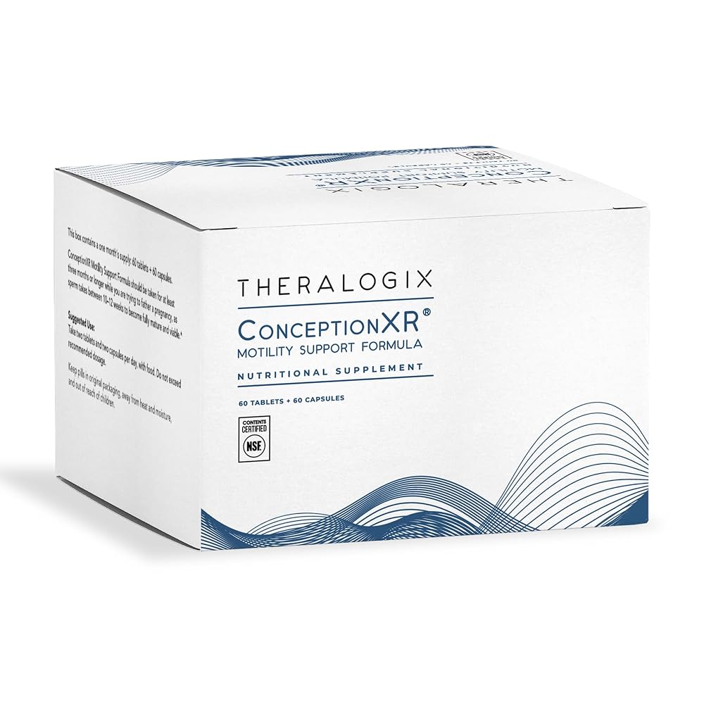 Theralogix ConceptionXR Motility Support Men's Fertility - 120 Capsules - image 2