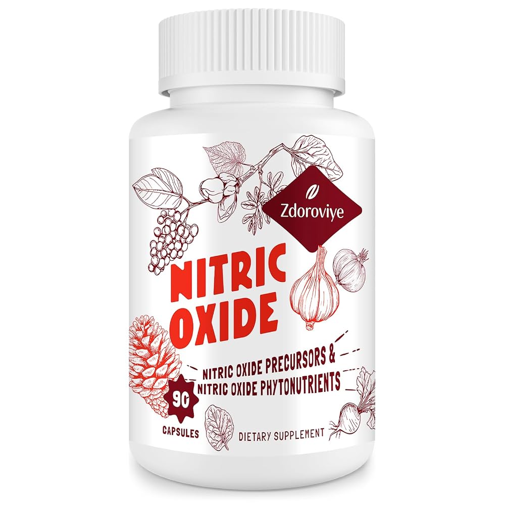 Zdoroviye Nitric Oxide Supplement for Men - 90 Capsules - image 2