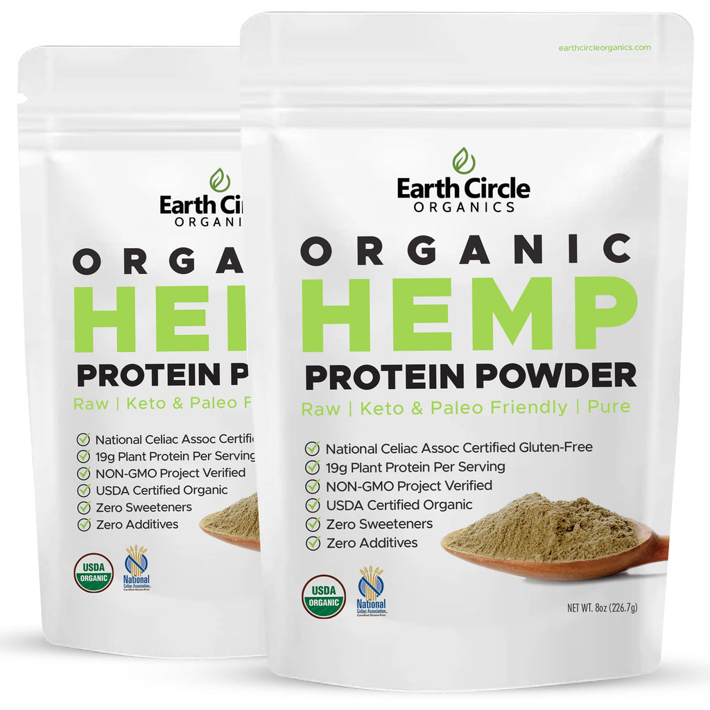 Earth Circle Organics Organic Hemp Protein Powder