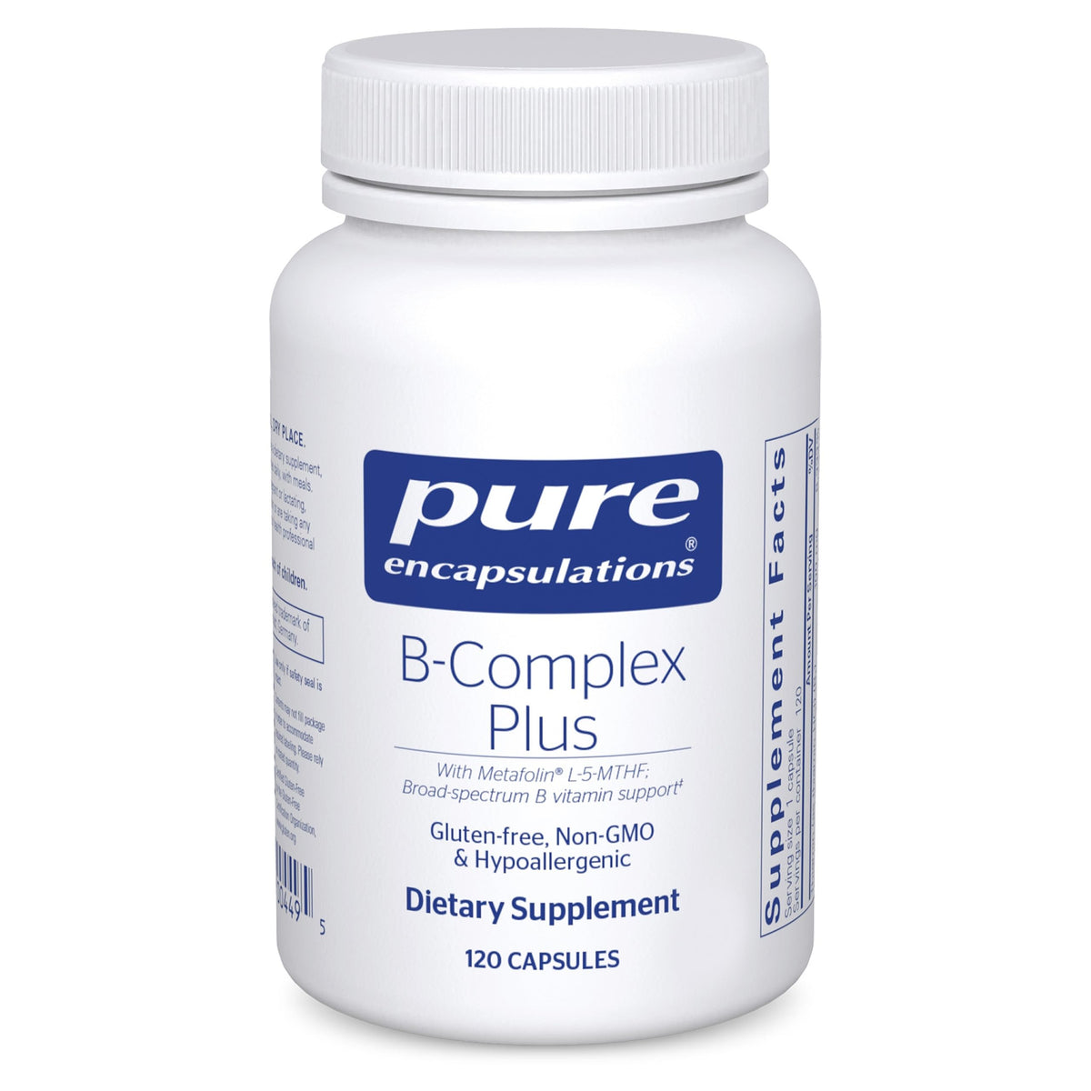 Pure Encapsulations B-Complex Plus - 120 Capsules