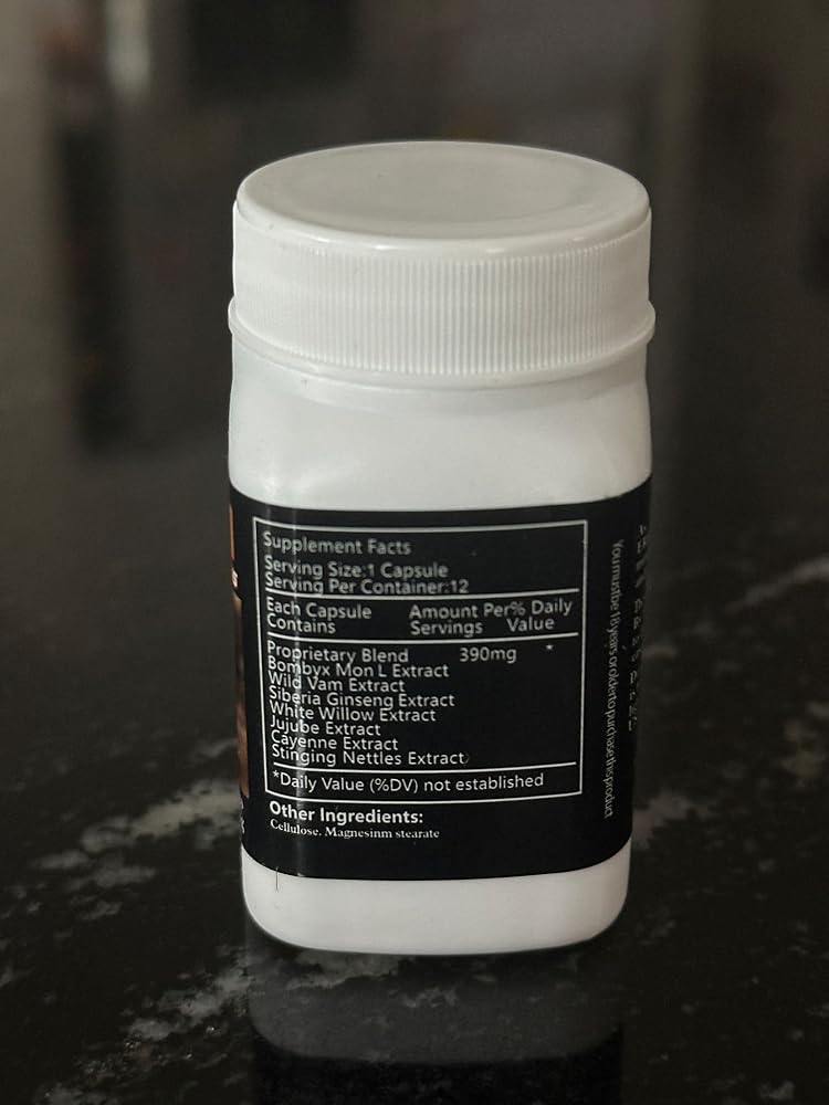 Generic Erecmax Plus Natural Energy Capsules - 12 Count - image 2