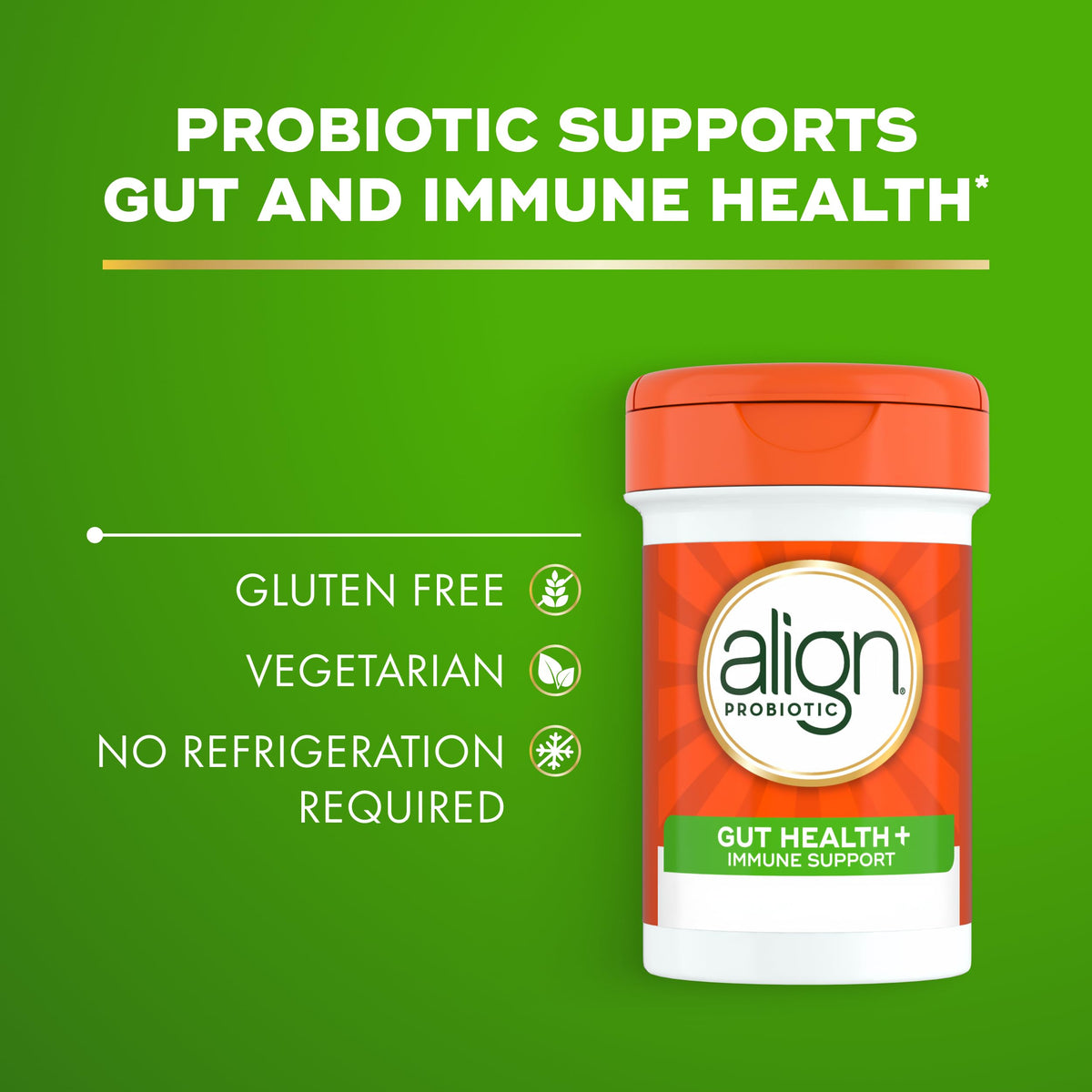 Align Probiotic Gut Health + Immune Support - 28 Capsules - image 2