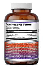 Amazing Nutrition L-Arginine L-Ornithine 1500 mg - 120 Capsules - image 6