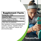 NaturesPlus Chewable Bromelain Enzyme - 60 Tablets - image 2