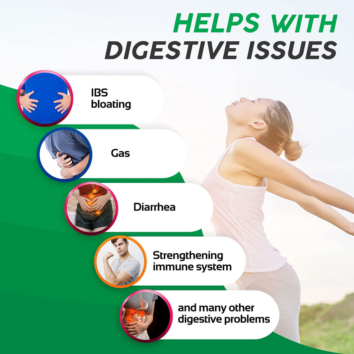 GeriCare Probiotic Digestive Support 20 Billion CFU - 30 Capsules - image 4