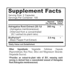 NusaPure Astragalus 300mg Vegan - 200 Vegetarian Capsules - image 4